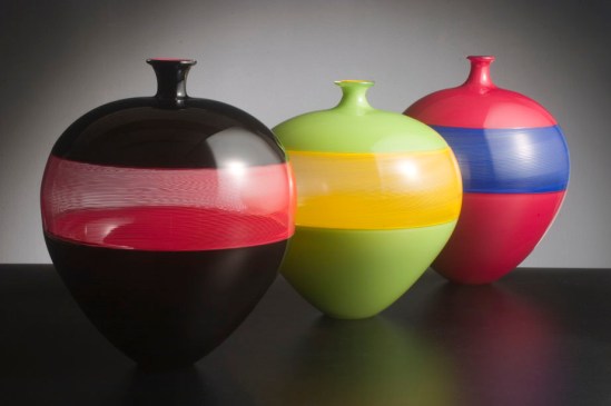 Three Sinuosi - h: 12" x w: 10"  - 2200.00